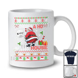 There's A Ho In This House; Sarcastic Christmas Sweater Naughty Santa; Pajamas Family Group T-Shirt