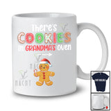 There's Cookie In Grandma's Oven; Amusing Christmas Pregnancy Santa Gingerbread; Baking Family T-Shirt