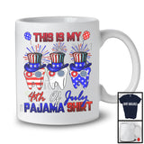 This Is My 4th Of July Pajama Shirt, Proud American Flag Dentist, Fireworks Patriotic Group T-Shirt