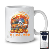 This Is My Halloween Costume; Scary Moon Unicorn Driving Ambulance; Driver Family Group T-Shirt