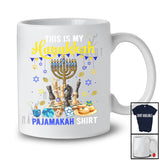 This Is My Hanukkah Pajama Shirt; Lovely Menorah Chess; Sport Chess Player Team T-Shirt