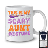 This Is My Scary Aunt Costume; Awesome Halloween Witch Broomstick; Family Group T-Shirt