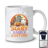 This Is My Scary Barber Costume, Creepy Halloween Boo Ghost Pumpkin Barber, Careers Proud T-Shirt