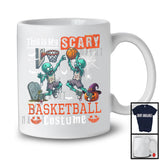 This Is My Scary Basketball Costume, Horror Halloween Zombie Playing Basketball, Sport Team T-Shirt