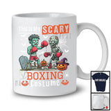 This Is My Scary Boxing Costume, Horror Halloween Zombie Playing Boxing, Sport Player Team T-Shirt