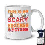 This Is My Scary Brother Costume; Awesome Halloween Skull Pumpkin; Family Group T-Shirt