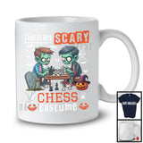 This Is My Scary Chess Costume, Horror Halloween Zombie Playing Chess, Sport Player Team T-Shirt