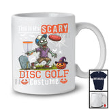 This Is My Scary Disc Golf Costume, Horror Halloween Zombie Playing Disc Golf, Sport Team T-Shirt