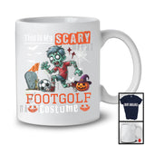 This Is My Scary Footgolf Costume, Horror Halloween Zombie Playing Footgolf, Sport Player Team T-Shirt
