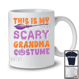 This Is My Scary Grandma Costume; Awesome Halloween Witch Broomstick; Family Group T-Shirt