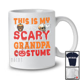 This Is My Scary Grandpa Costume; Awesome Halloween Skull Pumpkin; Family Group T-Shirt