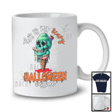 This Is My Scary Halloween Costume; Creepy Ice Cream Zombie Skull Lover; Family Group T-Shirt