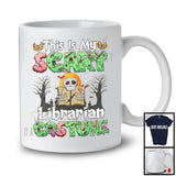 This Is My Scary Librarian Costume, Horror Halloween Zombie Lover, Careers Librarian Group T-Shirt