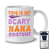 This Is My Scary Nana Costume; Awesome Halloween Witch Broomstick; Family Group T-Shirt