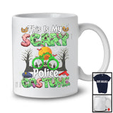 This Is My Scary Police Costume, Horror Halloween Zombie Lover, Careers Police Group T-Shirt