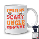 This Is My Scary Uncle Costume; Awesome Halloween Skull Pumpkin; Family Group T-Shirt