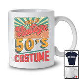 This Is My Vintage 50's Costume, Joyful Birthday Celebration Party, Friends Family Group T-Shirt