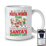 This Postal Worker Team Is On The Santa's Naughty List; Amazing Christmas Three Elf; Jobs Proud T-Shirt