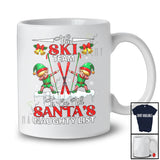 This Ski Team On Santa's Naughty List; Fantastic Christmas Two Dabbing Elf; Ski Skiing Lover T-Shirt