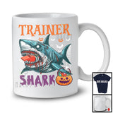 Trainer Shark, Scary Halloween Costume Pumpkin Zombie Shark, Proud Careers Group T-Shirt