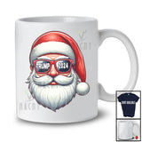 Trump 2024; Humorous Christmas Santa Face Sunglasses; Pajamas Matching Family Group T-Shirt