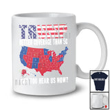 Trump Better Coverage Than 5G Can You Hear Us Now; Humorous Election 2024 US Flag; Patriotic T-Shirt