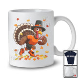 Turkey Playing Football, Amazing Thanksgiving Sport Player Team, Matching Family Group T-Shirt