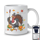 Turkey Playing Golf, Joyful Thanksgiving Turkey Pumpkins, Matching Sport Player Team T-Shirt