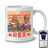 Turkey Saurus Rex; Amazing Thanksgiving Turkey T-Rex Lover; Vintage Retro Family T-Shirt