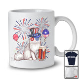 Turkish Angora Drinking Beer, Awesome 4th Of July Fireworks Kitten, Drunker Patriotic Group T-Shirt