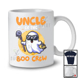 Uncle Of The Boo Crew, Lovely Halloween Costume Witch Boo Ghost Sunglasses, Family Group T-Shirt