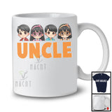 Uncle, Adorable Father's Day Son Daughter, Matching Uncle Family Group T-Shirt