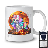 Unicorn Mummy; Awesome Halloween Costume Moon Mummy Unicorn Lover; Scary Pumpkins T-Shirt