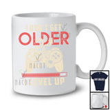 Vintage I Don't Get Older I Level Up; Humorous Birthday Video Game; Gaming Gamer Team T-Shirt