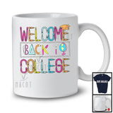 Welcome Back To College, Colorful Back To School Last Day, Dabbing Pencil Students T-Shirt