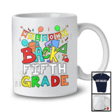 Welcome Back To Fifth Grade, Colorful Back To School Things Last Day, Student Teacher Group T-Shirt