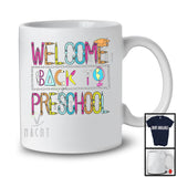 Welcome Back To Preschool, Colorful Back To School Last Day, Dabbing Pencil Students T-Shirt