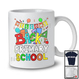 Welcome Back To Primary School, Colorful Back To School Things Last Day, Student Teacher T-Shirt