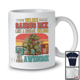 Welder Saurus Rex But More Awesome; Proud T-Rex Dinosaur Vintage Retro; Jobs Careers T-Shirt