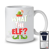 What The Elf; Fantastic Christmas Elf Costume Pajama; Matching X-mas Family Group T-Shirt