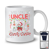 Will Trade Uncle For Candy Canes; Wonderful Christmas Lights Santa Candy Cane; Family Group T-Shirt