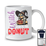 Witch Way To The Donut; Sarcastic Halloween Witch Sunglasses; Eating Donut T-Shirt