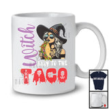 Witch Way To The Taco; Sarcastic Halloween Witch Sunglasses; Eating Taco T-Shirt