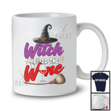 Witch Way To The Wine; Sarcastic Halloween Costume Witch Drinking Drunker; Family Group T-Shirt