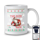 You Should See The Size Of My Sack; Sarcastic Christmas Santa Adult Sweater; Couple Family T-Shirt