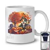 Zombie Corgi Witch Trick Or Treat, Creepy Halloween Pumpkin Candy Lover, Family Group T-Shirt