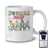 Zombies Squad; Creepy Halloween Costume Boy Zombies Squad; Matching Family Group T-Shirt