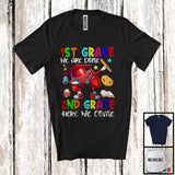 MacnyStore - 1st Grade We Are Done 2nd Grade Here We Come, Adorable Last First Day School Gamer Dabbing T-Shirt