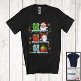 MacnyStore - 3Ho; Wonderful Christmas Ornaments Santa Santa Baseball Player; Snowing Sport X-mas Team T-Shirt