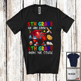 MacnyStore - 5th Grade We Are Done 6th Grade Here We Come, Adorable Last First Day School Gamer Dabbing T-Shirt